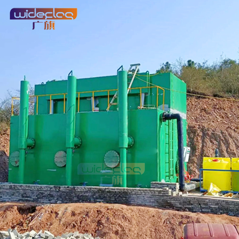 處理河道惡臭水凈水設備 廣旗牌村鎮(zhèn)集中供水全自動一體化凈水設備